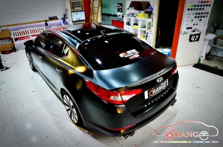 대전카스킨 + 오렌지카케어 + 오렌지카스킨 + 전체랩핑 + 기아 + K5 터보 + 3M + Satin Black + 싸틴블랙 / 대전 유성구 원신흥동