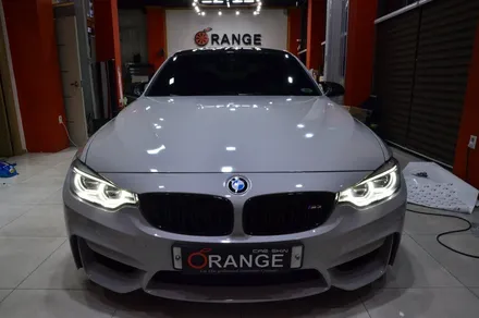 대전 카스킨+오렌지 카스킨+BMW F80 M3+전체랩핑+3M G31 storm gray / 대전 유성구 원신흥동