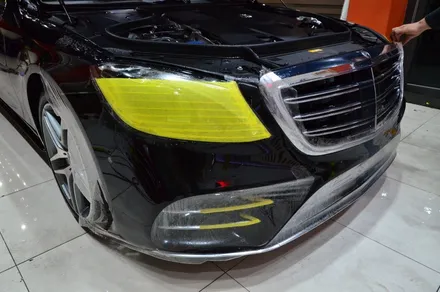 대전 카스킨+오렌지 카스킨+벤츠 S 350d+PPF필름처리 / 대전 유성구 원신흥동