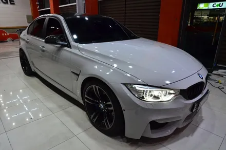 대전 카스킨+오렌지 카스킨+BMW F80 M3+전체랩핑+3M G31 storm gray / 대전 유성구 원신흥동