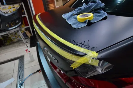 대전 카스킨+오렌지 카스킨+BMW 550i+전체 무광 PPF+KEEP GUARD PPF / 대전 유성구 원신흥동