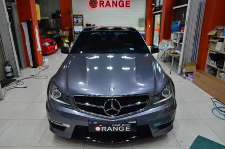 대전카스킨 + 오렌지카케어 + 오렌지카스킨 + 전체랩핑 + 벤츠 +   벤츠c63amg + 3M.1080-G201 Gloss Anthracite / 대전 유성구 원신흥동