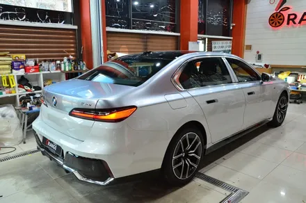 대전카스킨 + 오렌지카스킨 + 대전랩핑 + 세종랩핑 + 전체랩핑 + BMW + BMW 740i + 듀오톤 + AX Film + 플로렛실버(FLORETT SILVER) / 대전 유성구 원신흥동
