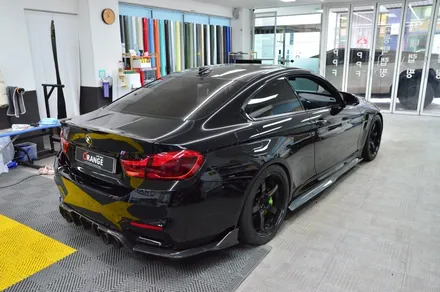 대전 오렌지 카스킨 BMW M4 건식 블랙 PPF로 다크무드로 완벽 변신 / 대전 유성구 원신흥동