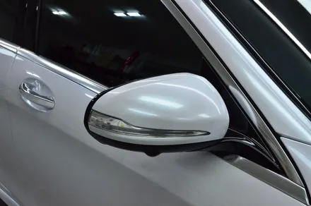 대전 오렌지 카스킨 벤츠 S350d 화이트 전체 랩핑 시공* 신차급 변신! / 대전 유성구 원신흥동