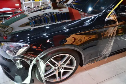 대전 카스킨+오렌지 카스킨+벤츠 S 350d+PPF필름처리 / 대전 유성구 원신흥동