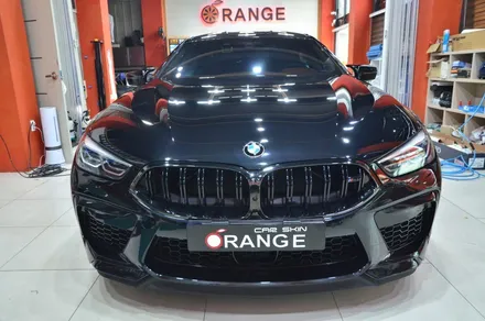 대전카스킨 + 오렌지카스킨 + 대전랩핑 + 세종랩핑 + 전체랩핑+ 전체PPF + KEEP GAURD PPF + BMW M8 / 대전 유성구 원신흥동
