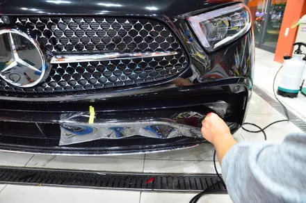 대전카스킨 + 오렌지카케어 + 오렌지카스킨 + 전체랩핑 + 전체PPF + Mercedes-Benz + KEEP GAURD PPF + CLS450 / 대전 유성구 원신흥동