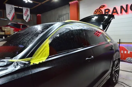 대전 카스킨 + 오렌지 카스킨 + PPF + 전체PPF + AUDI(아우디) + Q8 + KEEP GAURD PPF(킵가드 무광PPF) / 대전 유성구 원신흥동