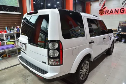 대전카스킨 + 오렌지카스킨 + 전체랩핑 + 레인지로버 디스커버리4 + BB WRAP RF031(PET Crystal White) 크리스탈화이트 / 대전 유성구 원신흥동