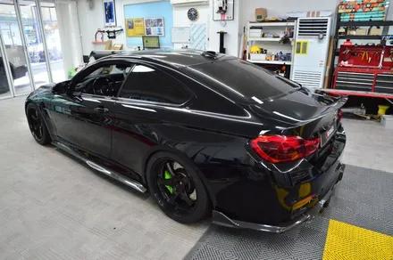 대전 오렌지 카스킨 BMW M4 건식 블랙 PPF로 다크무드로 완벽 변신 / 대전 유성구 원신흥동