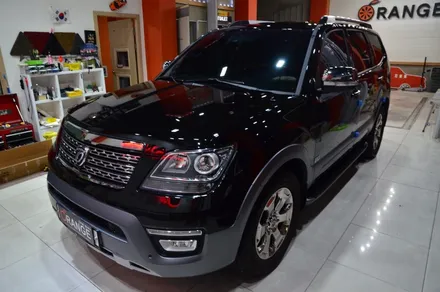 대전 카스킨+오렌지 카스킨+기아 모하비 4WD+전체랩핑+3M GP293 Gloss Black Cherry+글로스 블랙 체리 / 대전 유성구 원신흥동