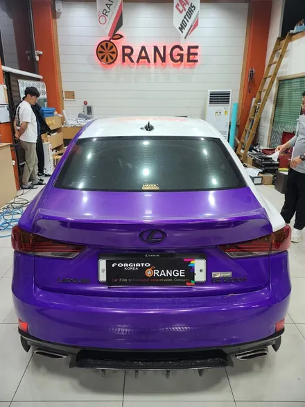 대전카스킨 + 오렌지카스킨 + 대전랩핑 + 세종랩핑 + 전체랩핑+ LEXUS IS200T + MacTac / 대전 유성구 원신흥동