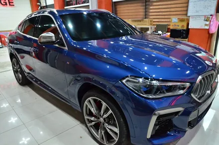 대전카스킨 + 오렌지카스킨 + 대전랩핑 + 세종랩핑 + 전체랩핑 + BMW + X6M50i + 3m.2080-S12 Satin Black + 사틴블랙 / 대전 유성구 원신흥동