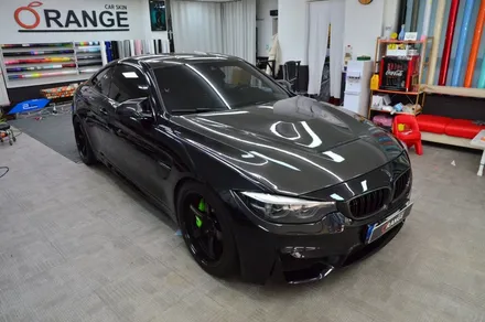 대전 오렌지 카스킨 BMW M4 건식 블랙 PPF로 다크무드로 완벽 변신 / 대전 유성구 원신흥동