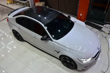 대전 카스킨+오렌지 카스킨+BMW F80 M3+전체랩핑+3M G31 storm gray / 대전 유성구 원신흥동