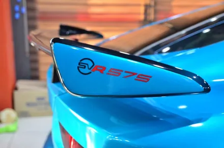 대전 카스킨+오렌지 카스킨+재규어 F 타입 SVR 575+전체랩핑+3M 1080 G356 Gloss Atomic Teal +글로스 아토믹 틸 / 대전 유성구 원신흥동