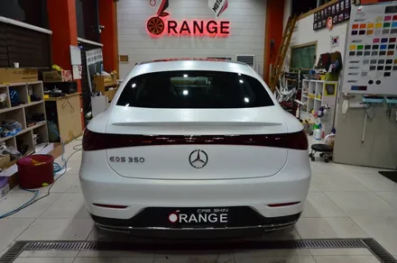 대전카스킨 + 오렌지카스킨 + 대전랩핑 + 세종랩핑 + 전체랩핑+ 전체PPF + Mercedes-Benz EQS +3M-2080-SP240 satin frozen vanilla / 대전 유성구 원신흥동