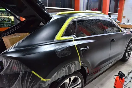 대전 카스킨 + 오렌지 카스킨 + PPF + 전체PPF + AUDI(아우디) + Q8 + KEEP GAURD PPF(킵가드 무광PPF) / 대전 유성구 원신흥동