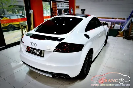 대전카스킨 + 오렌지카케어 + 오렌지카스킨 + 전체랩핑 + 아우디 + 아우디TT +3M + Gloss White Gold Sparkle + 글로스화이트골드스파클 / 대전 유성구 원신흥동