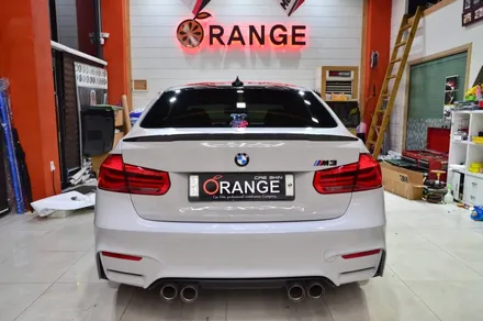 대전 카스킨+오렌지 카스킨+BMW F80 M3+전체랩핑+3M G31 storm gray / 대전 유성구 원신흥동