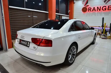 대전 카스킨+오렌지 카스킨+아우디A8L+전체랩핑+3M 1080 GP240 Gloss White Gold Sparkle+글로스 화이트 골드 스파클 / 대전 유성구 원신흥동