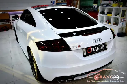 대전카스킨 + 오렌지카케어 + 오렌지카스킨 + 전체랩핑 + 아우디 + 아우디TT +3M + Gloss White Gold Sparkle + 글로스화이트골드스파클 / 대전 유성구 원신흥동