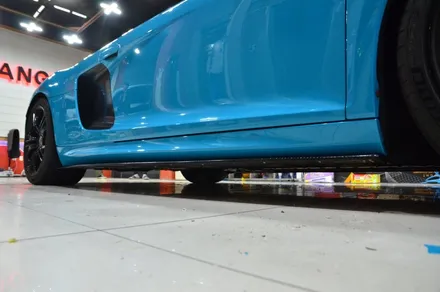 대전카스킨 + 오렌지카스킨 + 전체랩핑 + 전체PPF + AUDI + R8 GT 스파이더 + MIAMI BlLUE + 마이에미블루 + AX Film + 고광택 / 대전 유성구 원신흥동