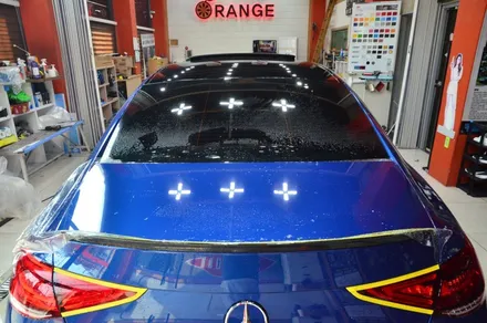 대전카스킨 + 오렌지카스킨 + 대전랩핑 + 세종랩핑 + 전체랩핑+ 전체PPF  + 벤츠 CLS 53 AMG + Mercedes-Benz + KEEP GAURD PPF +블랙PPF / 대전 유성구 원신흥동