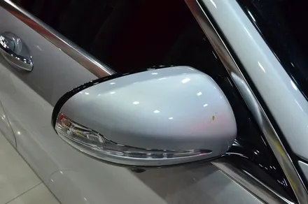 대전카스킨+오렌지 카스킨+ 전체랩핑+ BENZ S 320d 4 MATIC+Gloss White Gold Sparkle / 대전 유성구 원신흥동