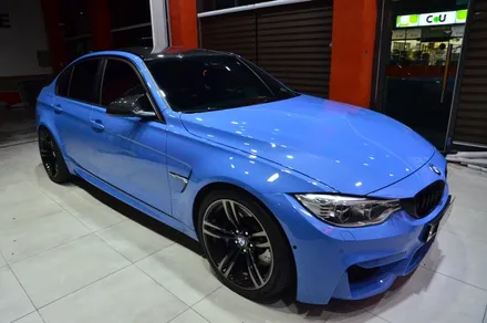 대전 카스킨+오렌지 카스킨+BMW F80 M3+전체랩핑+3M G31 storm gray / 대전 유성구 원신흥동