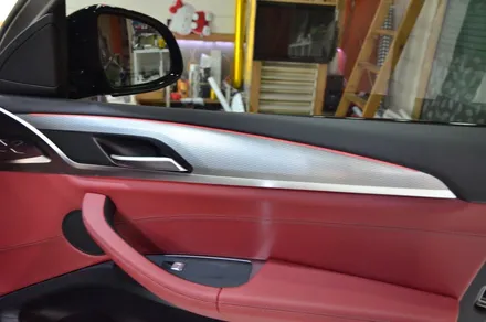 대전 카스킨+오렌지 카스킨+BMW X4+실내랩핑+카본블랙 / 대전 유성구 원신흥동