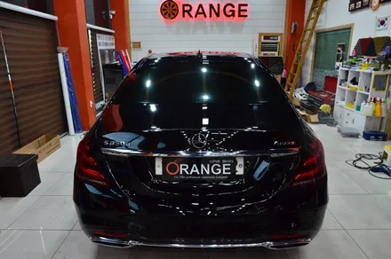 대전 카스킨+오렌지 카스킨+벤츠 S 350d+PPF필름처리 / 대전 유성구 원신흥동