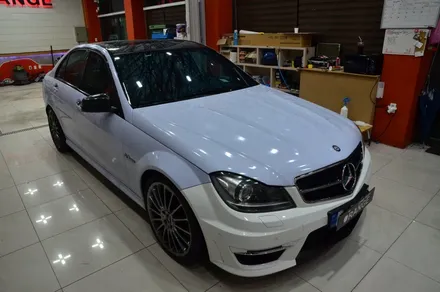 대전카스킨 + 오렌지카케어 + 오렌지카스킨 + 전체랩핑 + 벤츠 +   벤츠c63amg + 3M.1080-G201 Gloss Anthracite / 대전 유성구 원신흥동