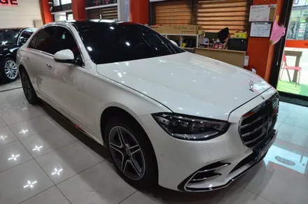 대전카스킨 + 오렌지카케어 + 오렌지카스킨 + 전체랩핑 + 전체PPF + Mercedes-Benz + S400d + KEEP GAURD PPF +벤츠S400d / 대전 유성구 원신흥동