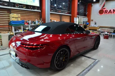 대전카스킨 + 오렌지카케어 + 오렌지카스킨 + 전체랩핑 + 전체PPF + Mercedes-Benz + SL63AMG + SL63 + KEEP GAURD PPF / 대전 유성구 원신흥동