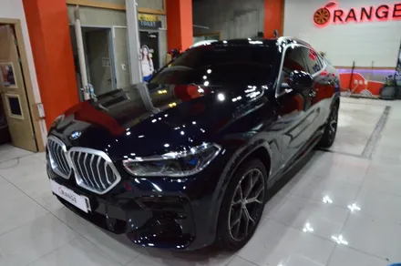 대전카스킨 + 오렌지카스킨 + 대전랩핑 + 세종랩핑 + 전체랩핑 + BMW + X6 + 3m.2080-S12 Satin Black + 사틴블랙 / 대전 유성구 원신흥동