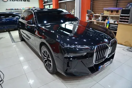 대전 카스킨 + 오렌지 카스킨 + BMW + 듀오톤 시공 + 크롬 죽이기 +  TECK WRAP Silver Fern / 대전 유성구 원신흥동