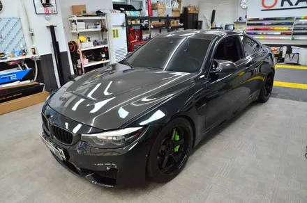 대전 오렌지 카스킨 BMW M4 건식 블랙 PPF로 다크무드로 완벽 변신 / 대전 유성구 원신흥동