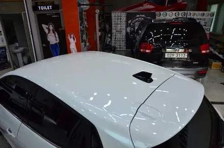 대전 카스킨+오렌지 카스킨+르노 클리오+루프스킨+사이드미러+유광블랙 / 대전 유성구 원신흥동
