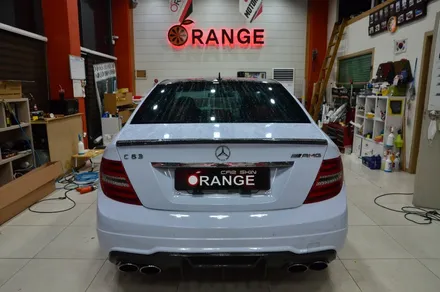 대전카스킨 + 오렌지카케어 + 오렌지카스킨 + 전체랩핑 + 벤츠 +   벤츠c63amg + 3M.1080-G201 Gloss Anthracite / 대전 유성구 원신흥동
