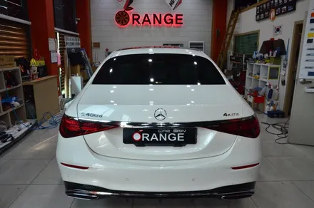 대전카스킨 + 오렌지카케어 + 오렌지카스킨 + 전체랩핑 + 전체PPF + Mercedes-Benz + S400d + KEEP GAURD PPF +벤츠S400d / 대전 유성구 원신흥동