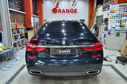 대전카스킨 + 오렌지카스킨 + 대전랩핑 + 세종랩핑 + 전체랩핑 + BMW 740LI + 3m.2080-G10 Gloss White / 대전 유성구 원신흥동
