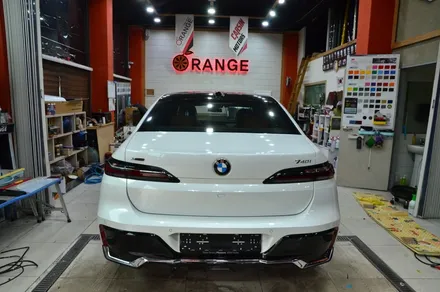 대전카스킨 + 오렌지카스킨 + 대전랩핑 + 세종랩핑 + 전체랩핑 + BMW + BMW 740i + 듀오톤 + AX Film + 플로렛실버(FLORETT SILVER) / 대전 유성구 원신흥동