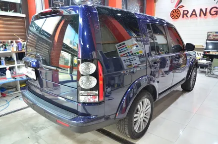대전카스킨 + 오렌지카스킨 + 전체랩핑 + 레인지로버 디스커버리4 + BB WRAP RF031(PET Crystal White) 크리스탈화이트 / 대전 유성구 원신흥동