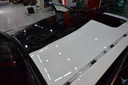 대전 카스킨+오렌지 카스킨+포르쉐 파나메라+전체필름 제거 / 대전 유성구 원신흥동