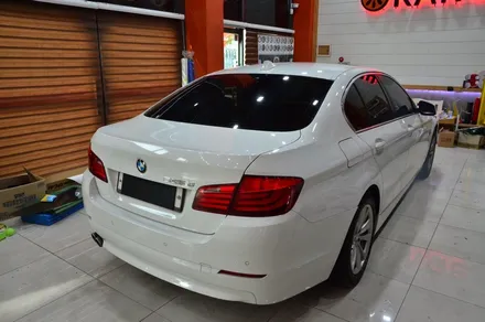 대전 카스킨+오렌지 카스킨+BMW 525d+전체랩핑+Satin Dark Grey+새틴 다크 그레이 / 대전 유성구 원신흥동