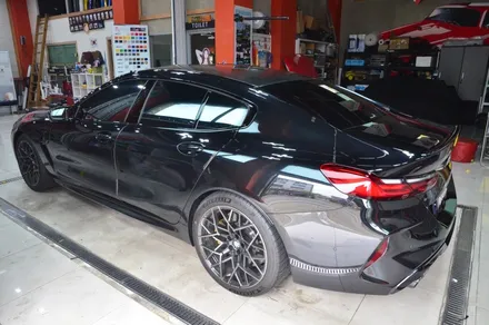 대전카스킨 + 오렌지카스킨 + 대전랩핑 + 세종랩핑 + 전체랩핑+ 전체PPF + KEEP GAURD PPF + BMW M8 / 대전 유성구 원신흥동