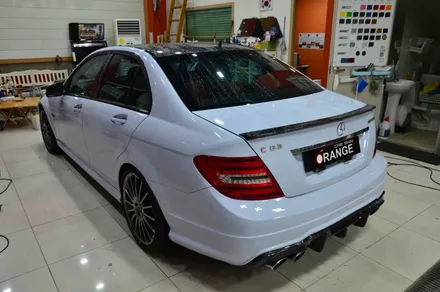 대전카스킨 + 오렌지카케어 + 오렌지카스킨 + 전체랩핑 + 벤츠 +   벤츠c63amg + 3M.1080-G201 Gloss Anthracite / 대전 유성구 원신흥동