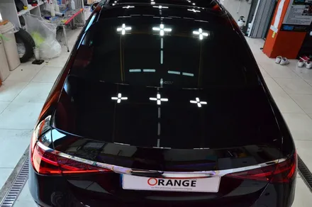 대전카스킨 + 오렌지카케어 + 오렌지카스킨 + 전체랩핑 + 벤츠S580+Mercedes-Benz S580+듀오톤+3m 1080-G120 Gloss White Aluminum / 대전 유성구 원신흥동